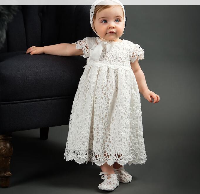 Christening Gowns Newborn Babies Baptism Clothes Princess Long