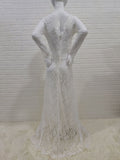 Women's A Line Lace Dresses Long Sleeves Maternity Photoshoot Gown