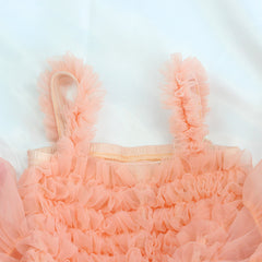 Cute Ombre Tutu Dress for Little Girl Kids Princess Dresses Birthday Party Soft Gown