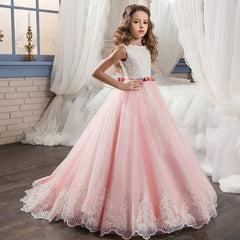 Flower Girl Secquin Dresses for Wedding Birthday Dresses Pageant Dresses Communion Ball Gowns Princess Dresses