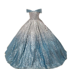 Unique Mix Color Ball Gown Flower Girl Dresses  New Deminha Dress For Girls Sequins Off the Shoulder