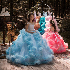 Kids' Pageant Dresses Princess Flower Girls Dresses Princess Ball Gown