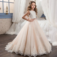 Flower Girl Secquin Dresses for Wedding Birthday Dresses Pageant Dresses Communion Ball Gowns Princess Dresses