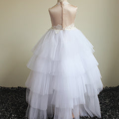 New Arrivals Girls' Puffy Flower Girl Dresses Kid's Sleeveless Tulle Gown Pegaent Dresses