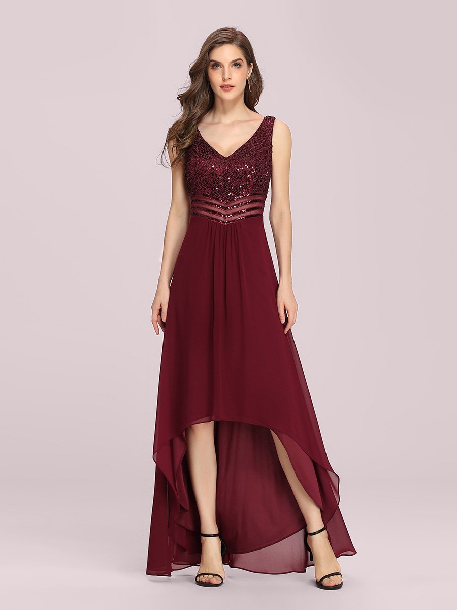 Formal Dress: 7037. Long Bridal Gown, V-neck, A-line, Low V Back | Alyce  Paris
